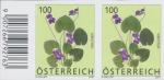 ANK 2679 U mint edge pair of postage stamp supplement value "Flowers"